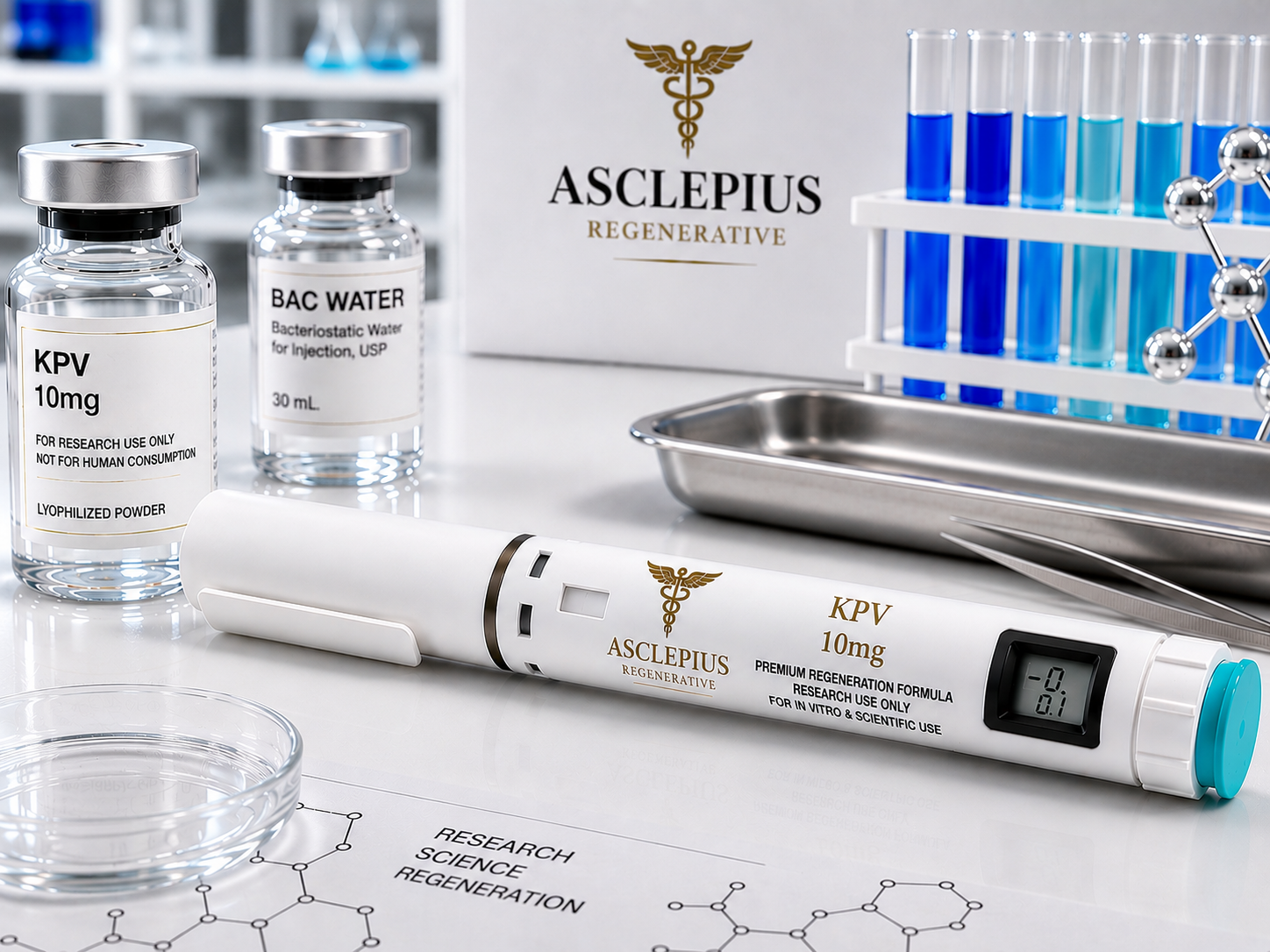 KPV 10mg Anti-Inflammatory Tripeptide | Gut & Mucosal Research Peptide